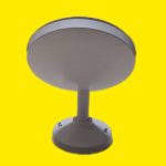 چراغ دیواری حیاطی 40 وات مدل مدرن LED دار رنگ سفید - Image 4